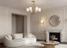 Подвесной светильник Арриччи / Arricci (Латунь) FR2059PL-05BS - фото 3