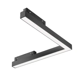 Трековый светильник Базис угловой / Basis Angle Exility 3000K 24Вт 120° (Черный) TR042-2-24W3K