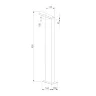 Ландшафтный уличный светильник Sensor 3000K Чёрный IP54 1542 TECHNO LED черный - фото 5