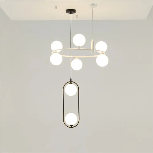 Подвесной светильник Ring G9х2 25Вт (Черный) - фото 5