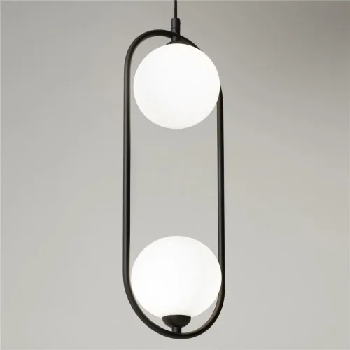 Подвесной светильник Ring G9х2 25Вт (Черный) - фото 6