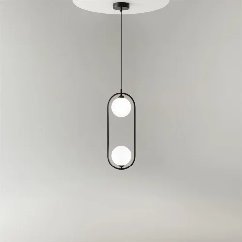 Подвесной светильник Ring G9х2 25Вт (Черный) - фото 10