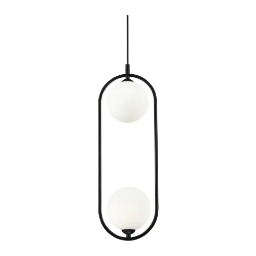 Подвесной светильник Круг / Ring G9х2 (Черный) MOD013PL-02B - фото 2