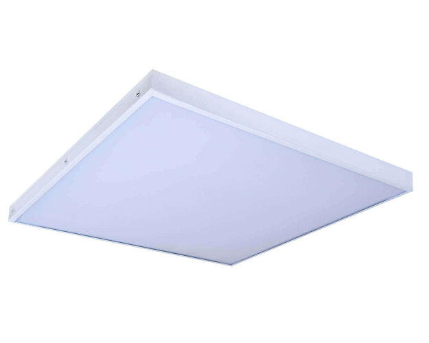 Универсальный офисный светодиодный светильник Армстронг 60 Вт IP44 595x595x40 мм 6000K Опал - фото