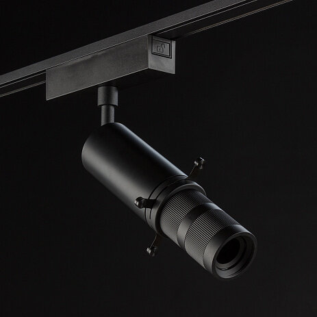 'Светильник трековый SLIM, 48В 10W черный 2700-6000К, SL-SLIM-MSBL-10-CCT. Фото 5