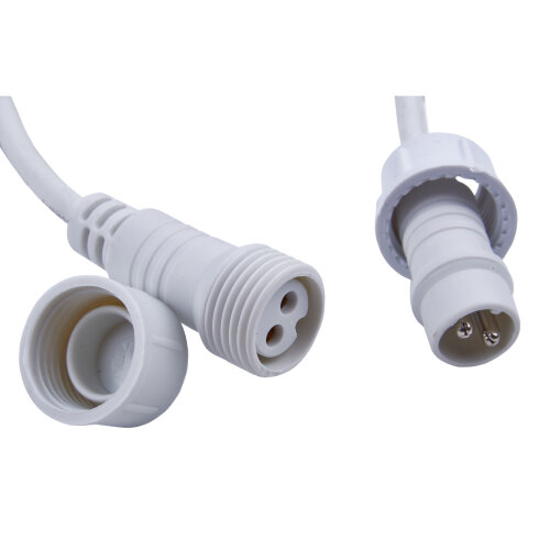 UDL-K121 10-E27-5M IP65 WHITE BELT-LIGHT Гирлянда Белт-лайт, 5м + 1.5м сетевой шнур, 10 патронов E27, шаг 50см, Белая, TM Uniel - фото 9