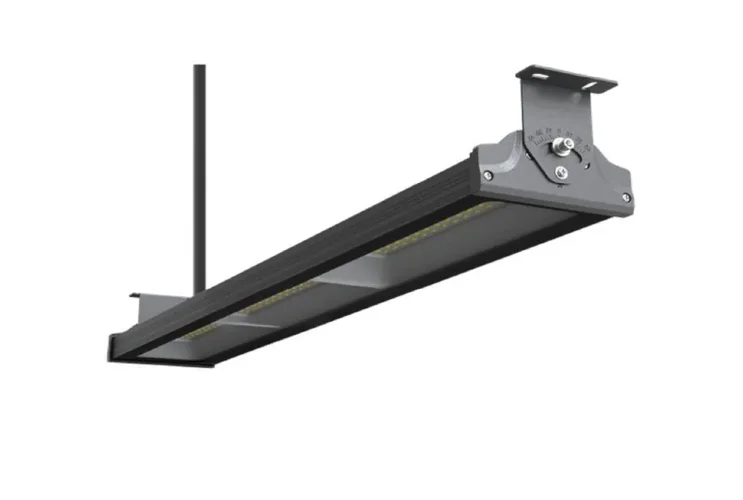 Светильник светодиодный ДСП TKE-DSP6 150-5K-GL-L 724х102х42мм 150Вт 5000К IP65 High Bay подвесной линейный черн. TOKOV ELECTRIC TKE-DSP6 150-5K-GL-L - фото