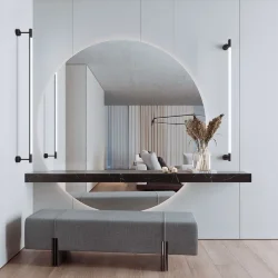 Module System Декоративная гибкая стойка с вводом питания (черный) 85192/00 (066189)