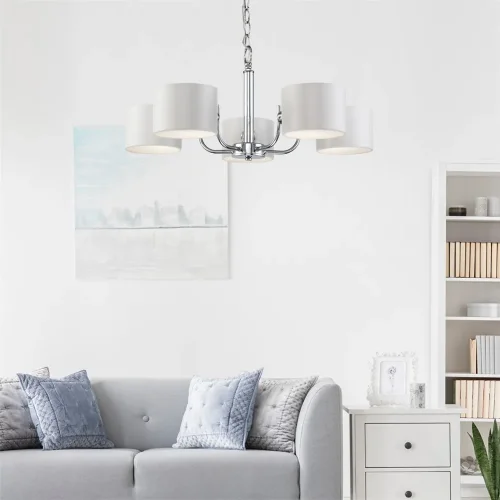 Люстра Анита / Anita (Хром) FR5012PL-05CH - фото