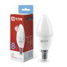 Лампа светодиодная LED-СВЕЧА-VC 8Вт 230В Е14 6500К 760Лм IN HOME - Фото