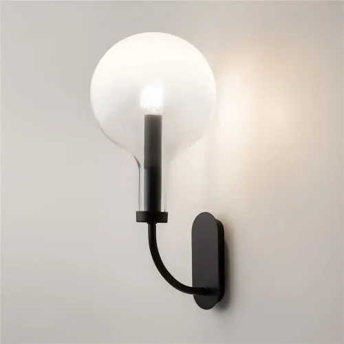 Настенный светильник (бра) Status E14х1 (Черный) - фото 8