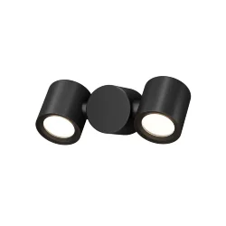 Настенный светильник (бра) Wall Street GU10х2 50Вт IP 54 (Черный)