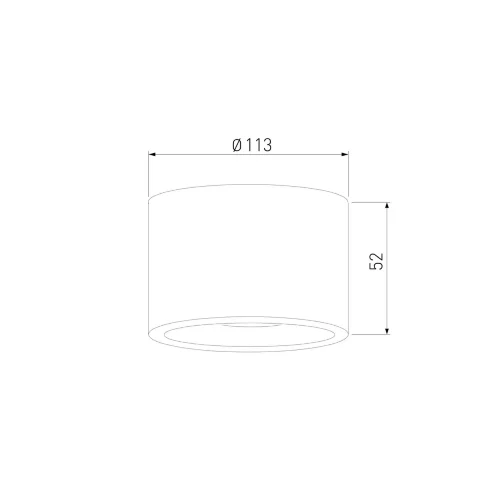 Уличный потолочный светильник Light LED 2135 IP65 35141/H черный - фото 5