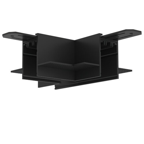 TR2113-BK Коннектор трека SMART для ГКЛ , \"Т\" образный, механический , черный..