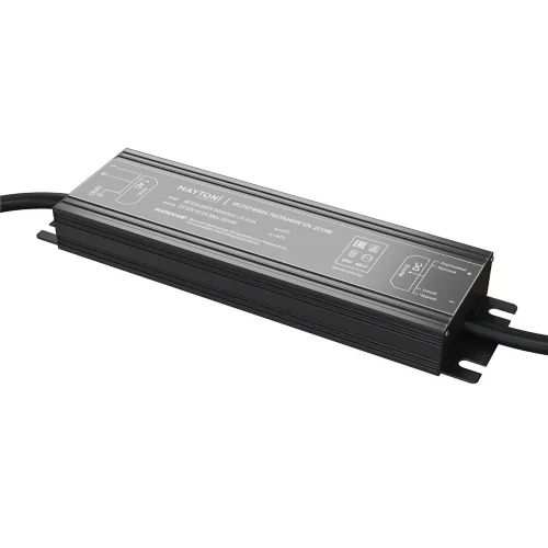 Источник напряжения PSI001 12В 200Вт IP 67 20208 (Черный) 020208 - фото