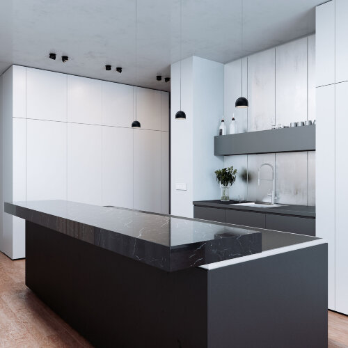 Светильник встраиваемый светодиодный Uno черный - Фото 5