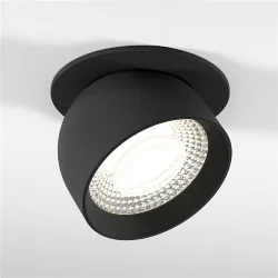 Светильник встраиваемый поворотный светодиодный Uno 8W 4000K черный 25092/LED (065455)