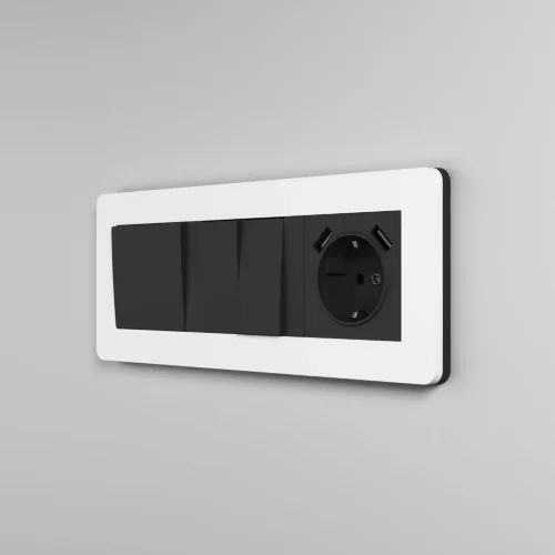 Кнопка звонка (черный матовый) W1114508 - фото 2