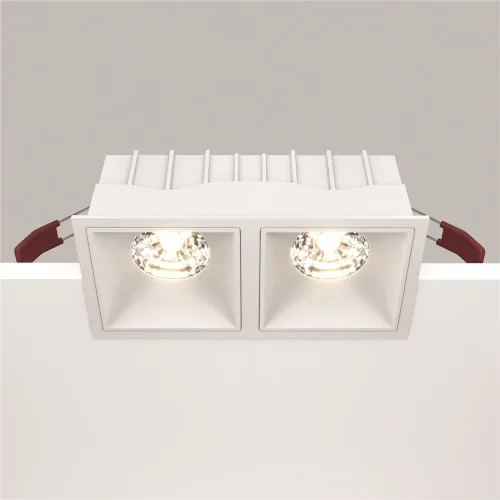 Встраиваемый светильник Alfa LED 3000K 2x15Вт 36° (Белый) - фото 5