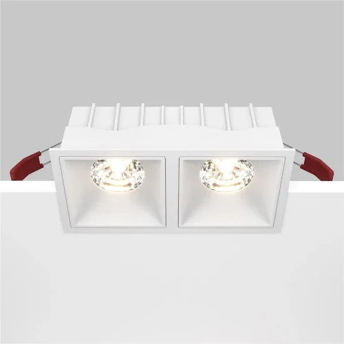 Встраиваемый светильник Alfa LED 3000K 2x15Вт 36° (Белый) - фото 10