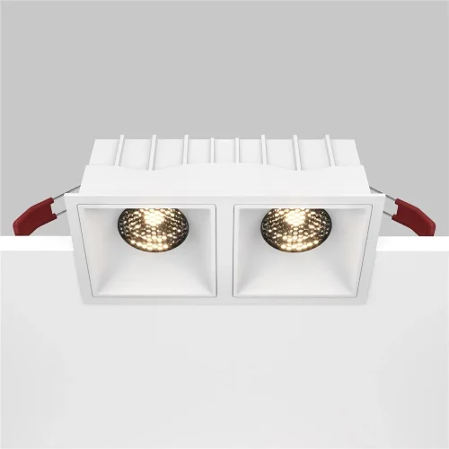 Встраиваемый светильник Alfa LED 3000K 2x15Вт 36° (Белый) - фото 14