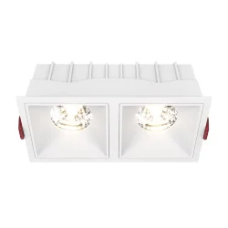 Встраиваемый светильник Альфа / Alfa LED 30 Вт 3000 К 36° (Белый) DL043-02-15W3K-SQ-W