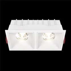 Встраиваемый светильник Альфа / Alfa LED 30 Вт 3000 К 36° (Белый) DL043-02-15W3K-SQ-W