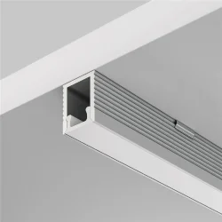 Алюминиевый профиль накладной 8x9 (Серебро, 2 м), ALM-0809-S-2M 631010 (Серебро)