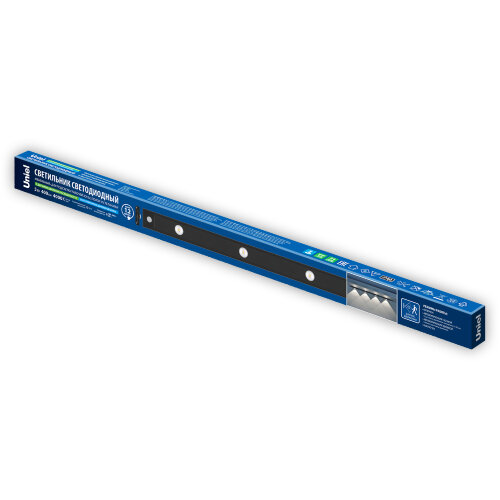 ULI-F50-5W-4000K SENSOR IP40 BLACK Светильник светодиодный для мебели с сенсором движения и освещенности, 600мм - фото 5