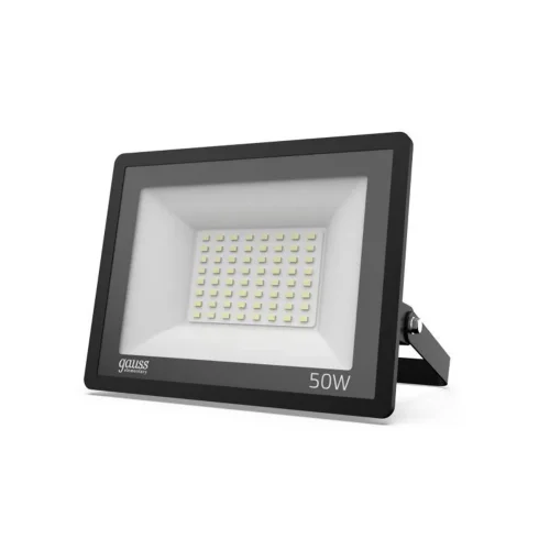 Прожектор светодиодный Elementary 50Вт 6500К IP65 4500лм 200-240В ДО черн. GAUSS 613100350 - фото 2