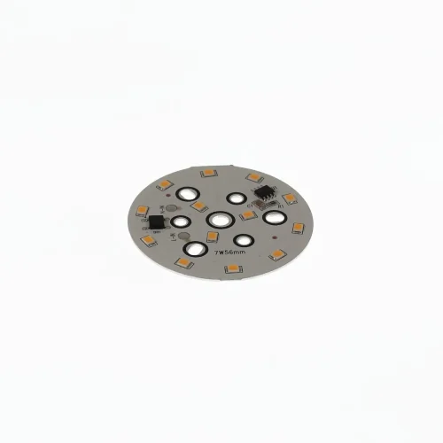 Светодиодная матрица 2835, 13 led, 220V, 7W, Ф56mm, D147, warm white - фото I