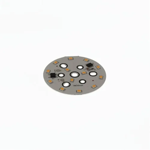 Светодиодная матрица 2835, 13 led, 220V, 7W, Ф56mm, D147, warm white - фото I