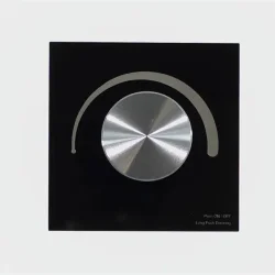 Панель T1-K Black IC8 (12-24V, DIM, Rotary, RF 2.4GHz)