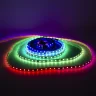 Светодиодная лента 5050, 60 led/m, V700 (RGB-SPI, WS2811, 24V, белый шлейф, IP20) - фото I