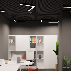 Светильник WOLTA PRO КОНТУР УГОЛ ДСО03-72-001-6К-Б Матовый