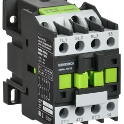 Контактор КМИе-11810 18А 230В/АС3 1НО GENERICA KKME11-018-230-10