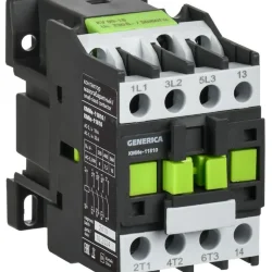 Контактор КМИе-11810 18А 230В/АС3 1НО GENERICA KKME11-018-230-10
