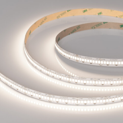 Светодиодная лента ULTRA-A288-10mm 24V Day4000 (17 W/m, IP20, 5m) (Arlight, высок.эфф.200 лм/Вт) 054930 - фото