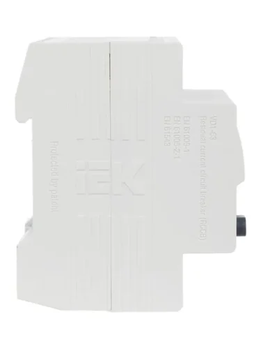 Выключатель дифференциального тока (УЗО) 4п 25А 30мА тип AC ВД1-63 KARAT IEK MDV10-4-025-030 - фото 5