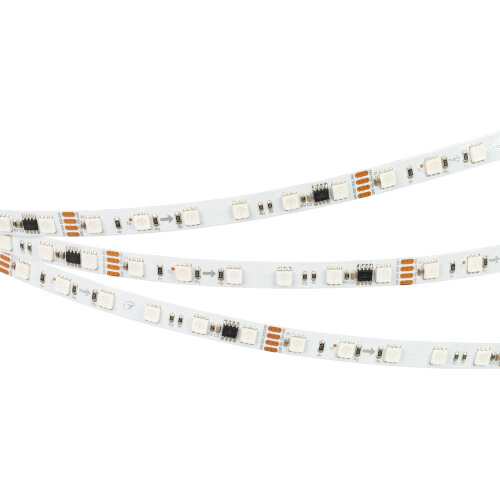 Светодиодная лента SPI-B60-10mm 24V RGB-PX6-RAM (15 W/m, IP20, 5060, 5m) (Arlight, бегущий огонь) - фото 4