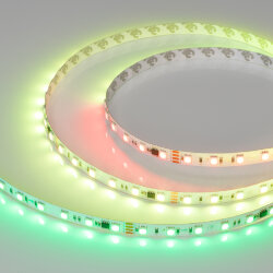 Светодиодная лента SPI-В60-10mm 24V RGB-РХ6-RAM (15 W/m, IP20, 5060, 5m) (Arlight, бегущий огонь) 033447