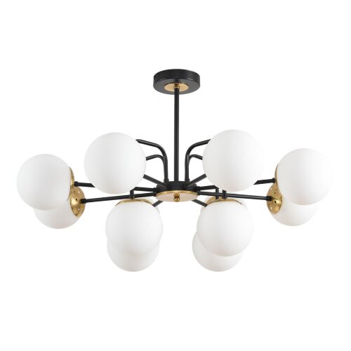 Люстра потолочная «LUMION» 8375/12C, серия: ELRONA (крепление на планке). Фото 1.