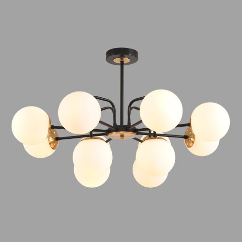 Люстра потолочная «LUMION» 8375/12C, серия: ELRONA (крепление на планке). Фото 2.