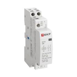 Контактор модульный КМ 25А 2NО (1 мод.) EKF km-1-25-20