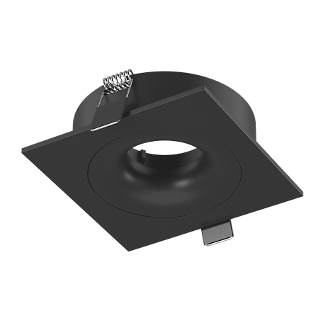 Корпус светильника потолочный встраиваемый  наклонно-поворотный, COMBO-2S1-BL, Черный, IP20, COMBO-2S1-BL - фото