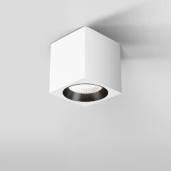 Светильник потолочный светодиодный 9W 4000К Matrix белый/черный 25051/LED