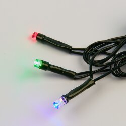 ULD-S0500-050-DGA MULTI IP20 Гирлянда светодиодная, 5м, 50 светодиодов, Разноцветный свет, Провод зеленый