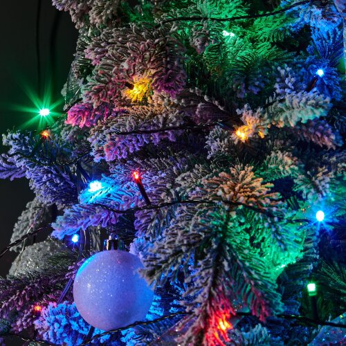 ULD-S0500-050-DGA MULTI IP20 Гирлянда светодиодная, 5м, 50 светодиодов, Разноцветный свет, Провод зеленый - фото 5