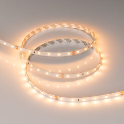 Светодиодная лента RT-A60-8mm 24V Warm2400 (7.2 W/m, IP20, 2835, 5m) (Arlight, Открытый)