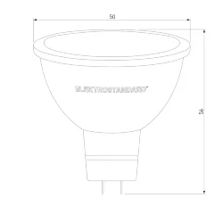 Умная светодиодная лампа BLG5316 (055926)